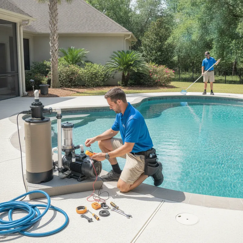 Pool Pump, Filter & Salt System Diagnostics - Lowcountry Inground Pool Services