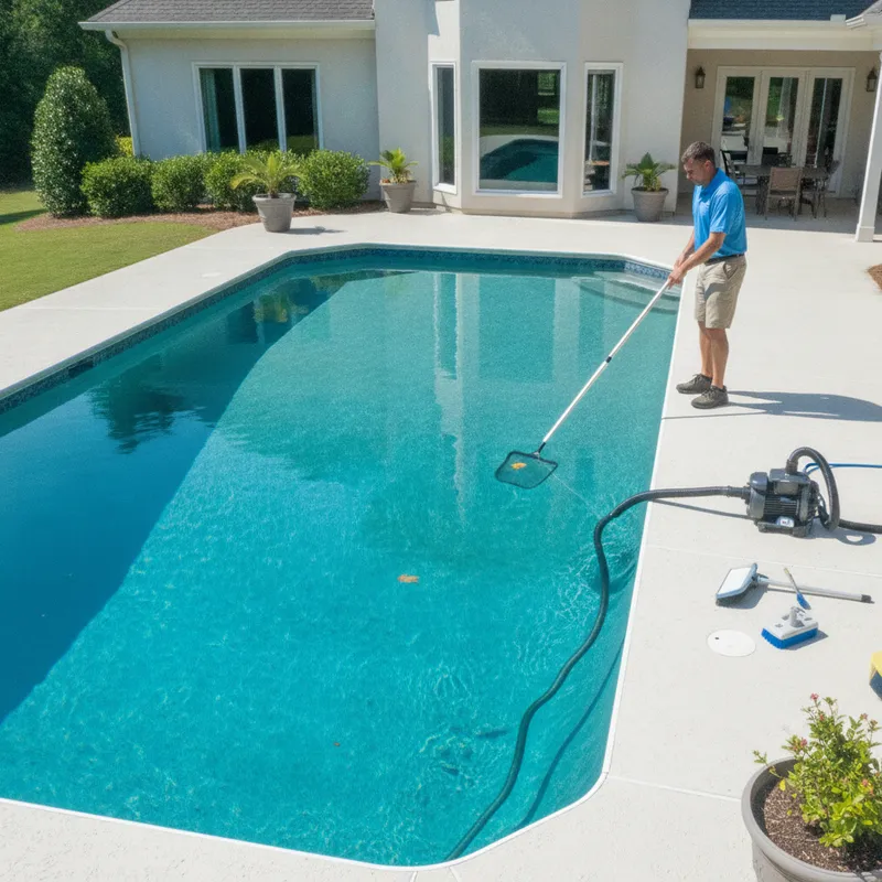 Green-to-Clean Rapid Algae Recovery - Lowcountry Inground Pool Services