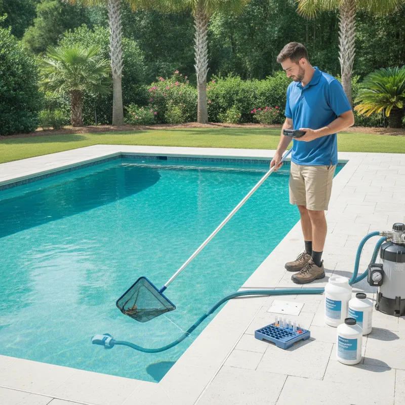 Weekly Pool Care & Water Chemistry Balancing - Lowcountry Inground Pool Services
